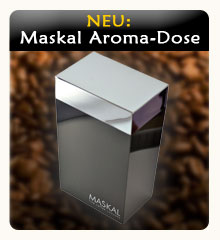 NEU: Die Maskal Kaffeedose